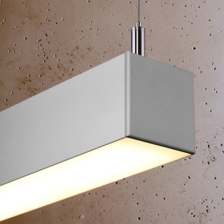 Lampe pendante PINNE 118 gris - Thoro