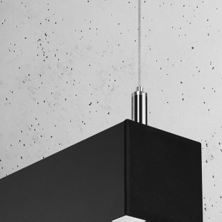 Lampe pendante PINNE 150 noir - Thoro