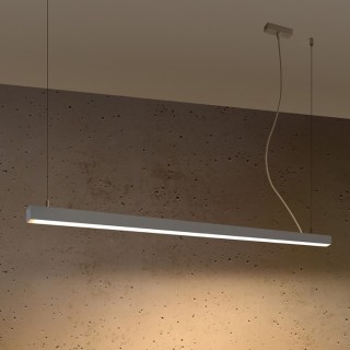 Lampe suspendue PINNE 150 gris - Thoro