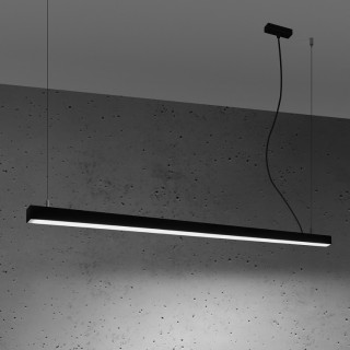 Lampe pendante PINNE 150 noir - Thoro