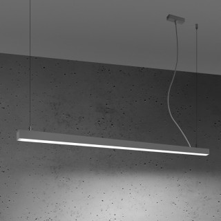 Lampe suspendue PINNE 150 gris - Thoro