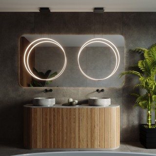 Lampe suspendue RIO 78 noir - Thoro