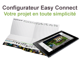 télécharger le configurateur Easy Connect pour éclairer votre jardin